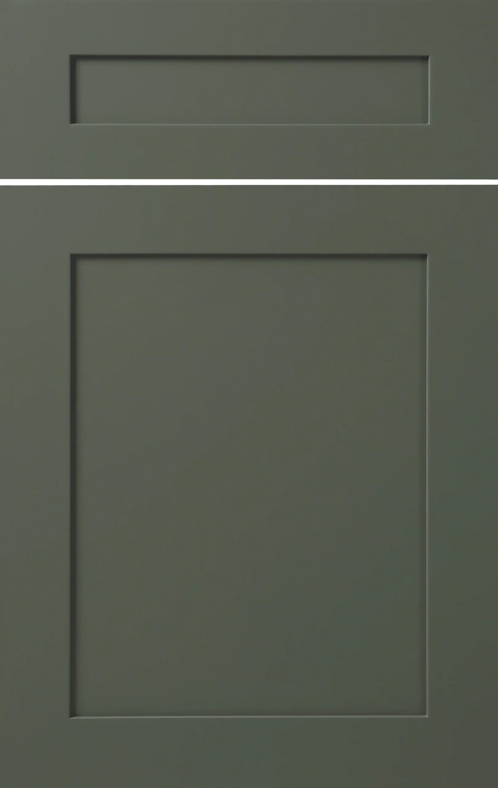 KINGSTON Forest Green NEW shaker style kitchen cabinet door with rich green finish