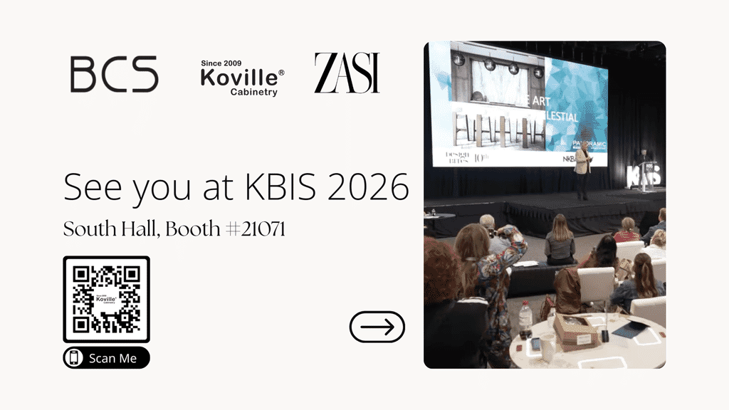 See you at KBIS 2026 — South Hall, Booth #21071, ZASI Cabinetry