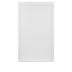 Slim Shaker White wall cabinet W1830 with narrow shaker profile by Koville Cabinetry front view