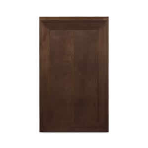 Elegant Truffle W1830 wall cabinet with refined door design and truffle finish front view