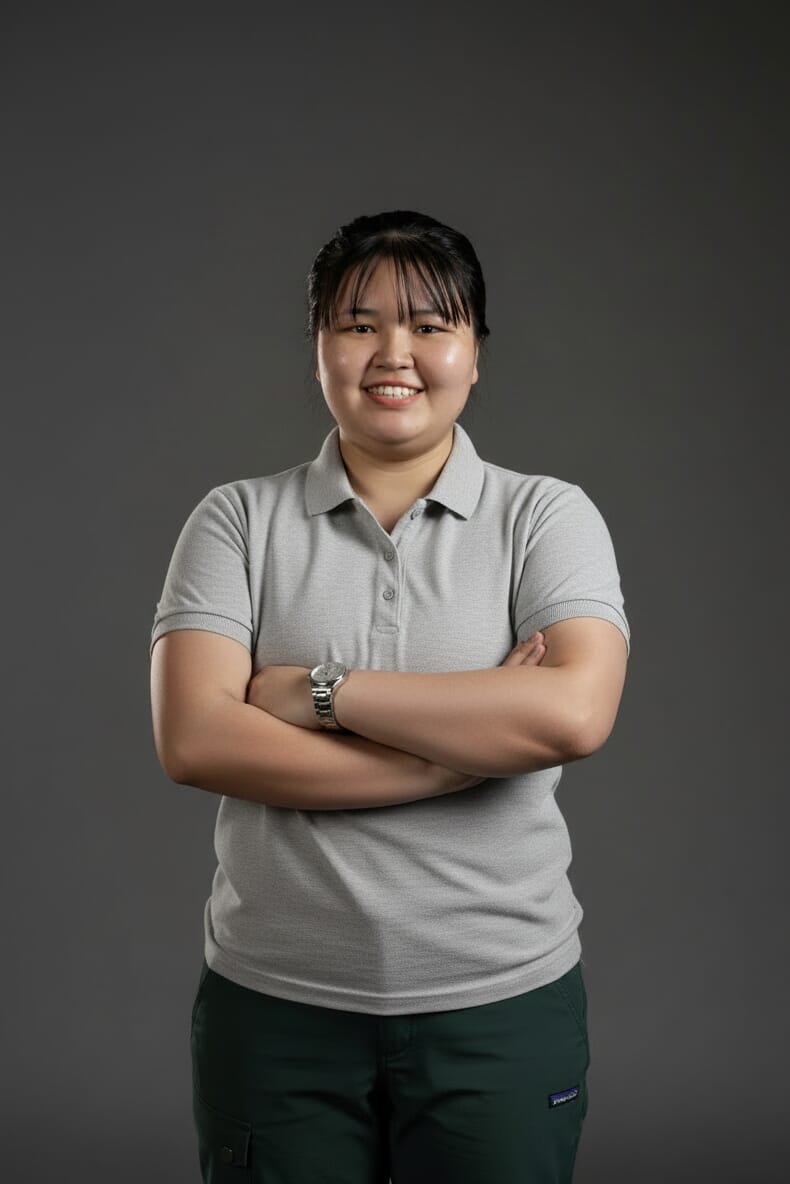 Ven, Packaging Supervisor ensuring safe logistics at ZASI Cabinetry Vietnam factory.