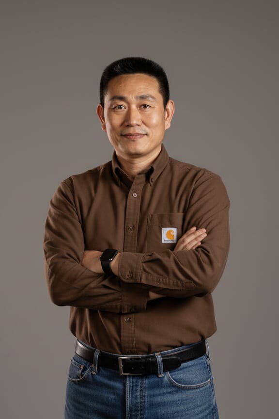 Zhao Zhenhua, Woodworking Workshop Supervisor specializing in Doors and Face Frames at ZASI Cabinetry.