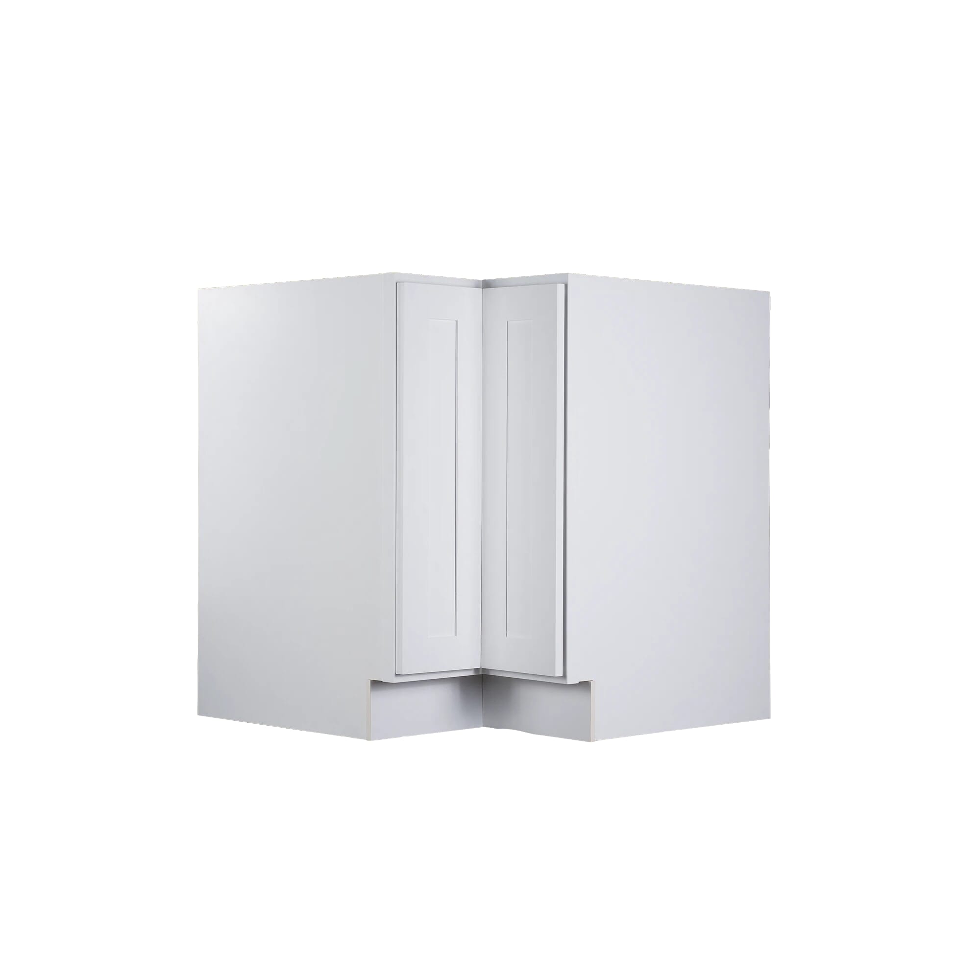 Koville Kingston White Shaker BLS33 lazy susan base cabinet 33 inch corner kitchen cabinet white shaker