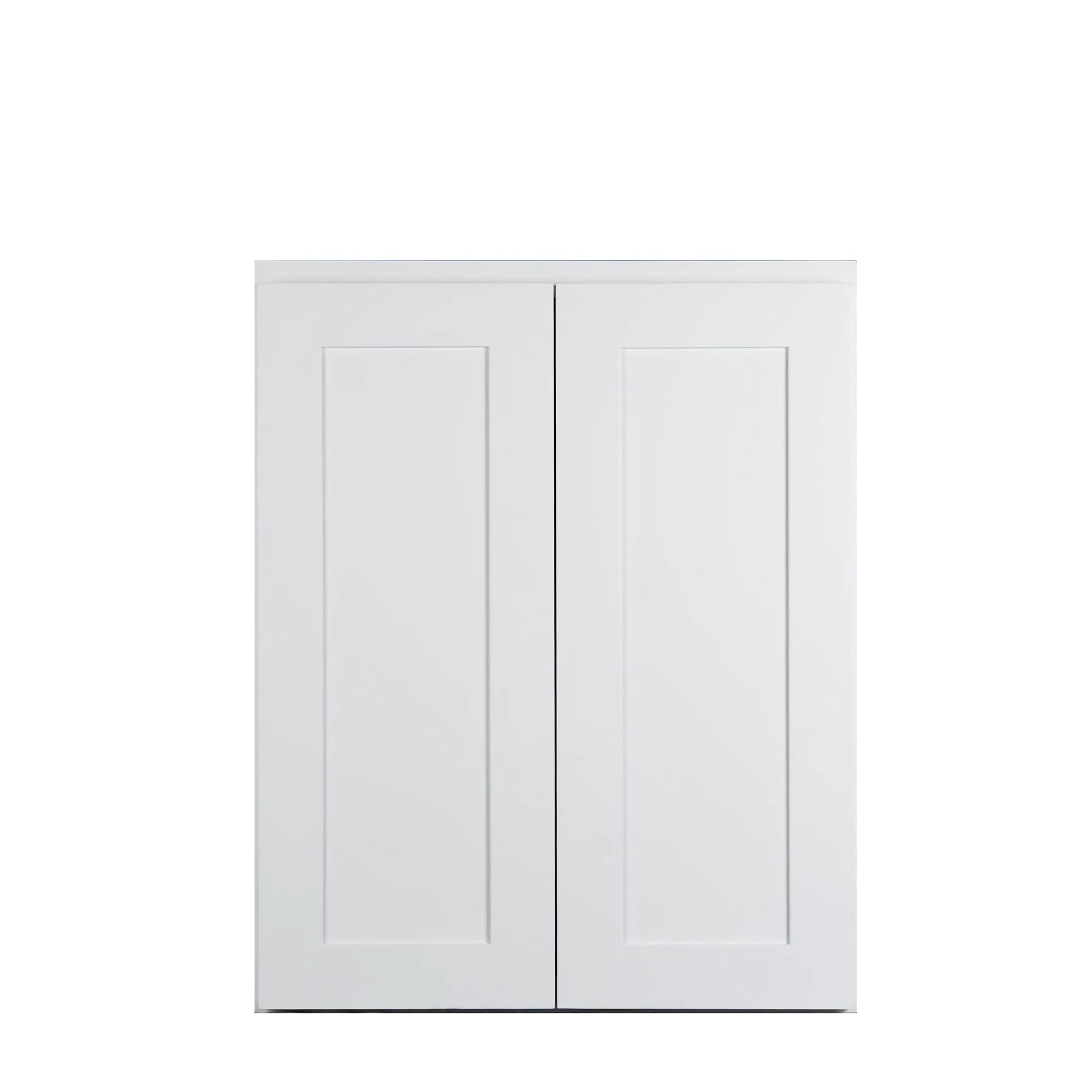 Koville Kingston White Shaker W2430 wall cabinet 24 inch wide 30 inch high classic shaker style kitchen cabinet